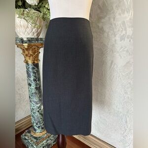 Dana Buchman Dark Gray Pencil Skirt